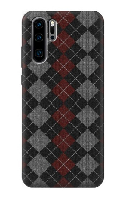 W3907 Sweater Texture Hard Case and Leather Flip Case For Huawei P30 Pro