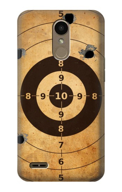 W3894 Paper Gun Shooting Target Hard Case and Leather Flip Case For LG K10 (2018), LG K30