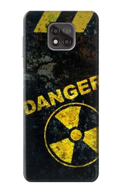 W3891 Nuclear Hazard Danger Hard Case and Leather Flip Case For Motorola Moto G Power (2021)