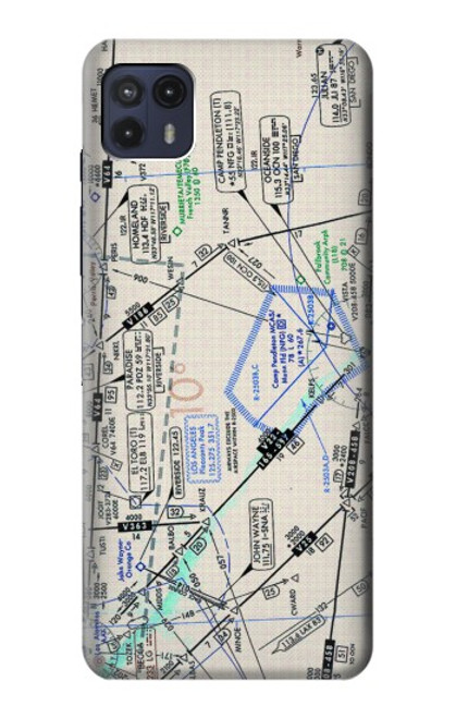 W3882 Flying Enroute Chart Hard Case and Leather Flip Case For Motorola Moto G50 5G