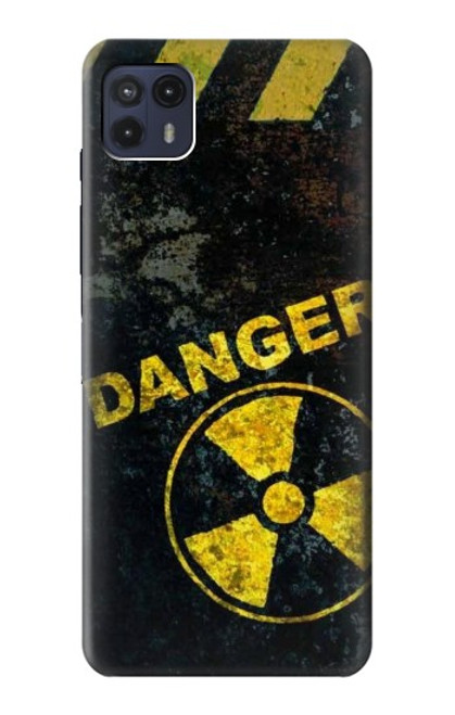 W3891 Nuclear Hazard Danger Hard Case and Leather Flip Case For Motorola Moto G50 5G