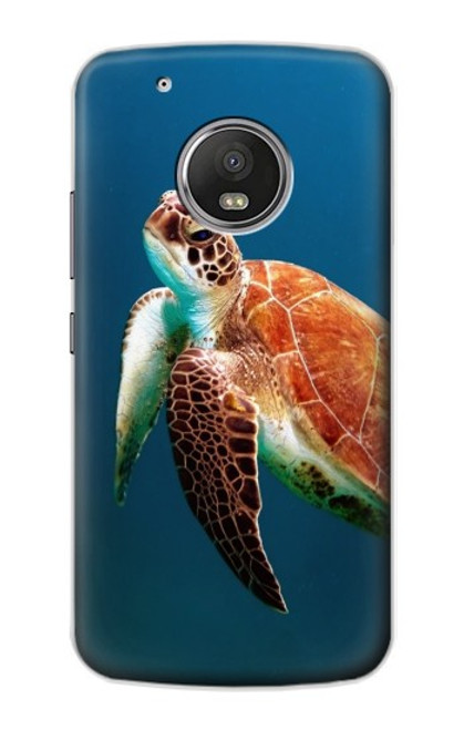 W3899 Sea Turtle Hard Case and Leather Flip Case For Motorola Moto G5 Plus