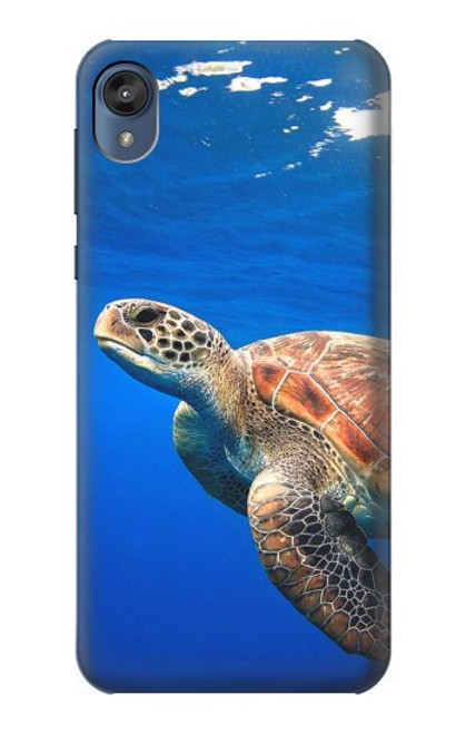 W3898 Sea Turtle Hard Case and Leather Flip Case For Motorola Moto E6, Moto E (6th Gen)