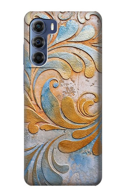 W3875 Canvas Vintage Rugs Hard Case and Leather Flip Case For Motorola Edge S30