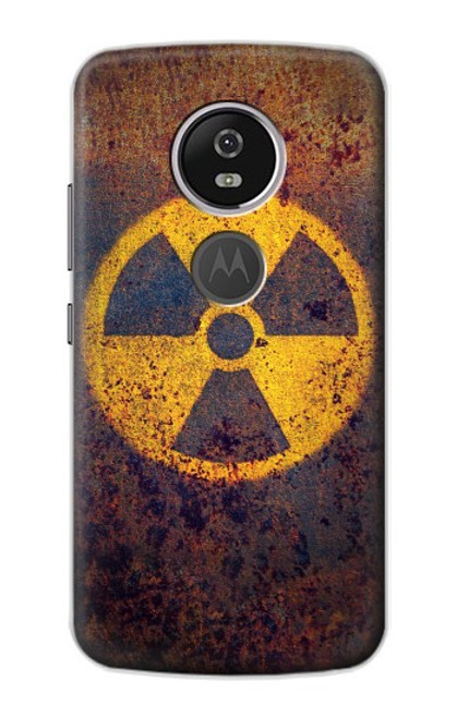 W3892 Nuclear Hazard Hard Case and Leather Flip Case For Motorola Moto E5 Plus