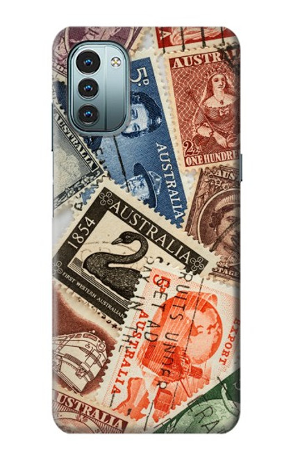 W3900 Stamps Hard Case and Leather Flip Case For Nokia G11, G21