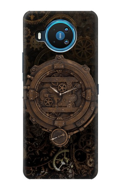 W3902 Steampunk Clock Gear Hard Case and Leather Flip Case For Nokia 8.3 5G