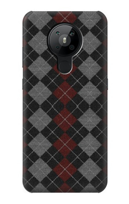 W3907 Sweater Texture Hard Case and Leather Flip Case For Nokia 5.3