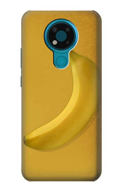 W3872 Banana Hard Case and Leather Flip Case For Nokia 3.4