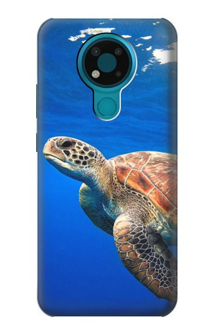 W3898 Sea Turtle Hard Case and Leather Flip Case For Nokia 3.4