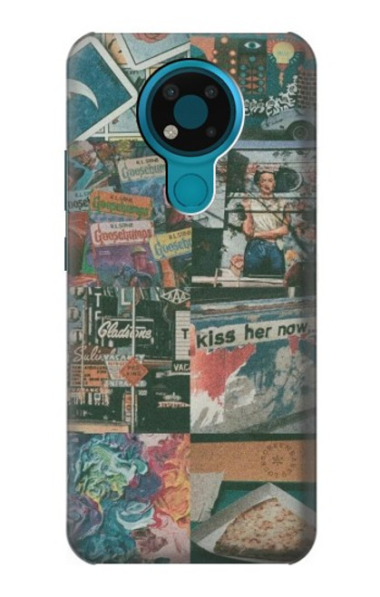W3909 Vintage Poster Hard Case and Leather Flip Case For Nokia 3.4