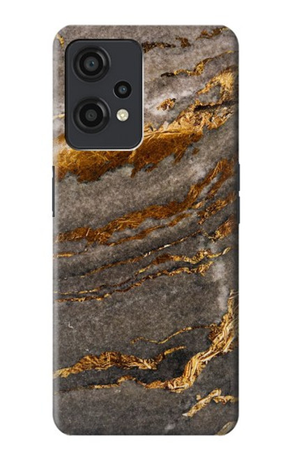 W3886 Gray Marble Rock Hard Case and Leather Flip Case For OnePlus Nord CE 2 Lite 5G