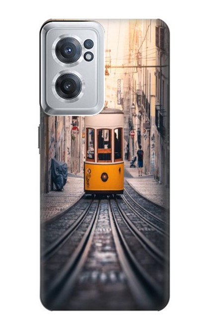 W3867 Trams in Lisbon Hard Case and Leather Flip Case For OnePlus Nord CE 2 5G