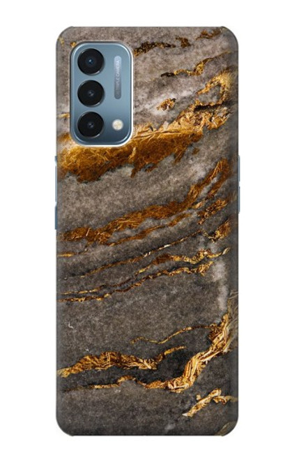 W3886 Gray Marble Rock Hard Case and Leather Flip Case For OnePlus Nord N200 5G