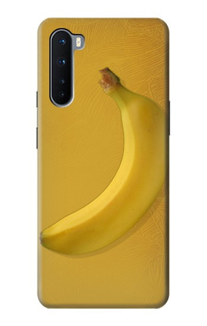 W3872 Banana Hard Case and Leather Flip Case For OnePlus Nord