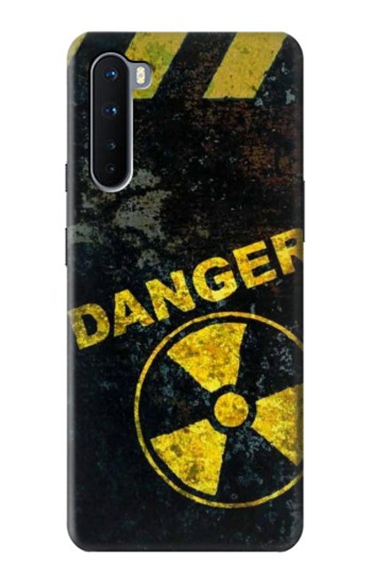 W3891 Nuclear Hazard Danger Hard Case and Leather Flip Case For OnePlus Nord