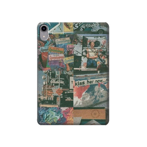 W3909 Vintage Poster Tablet Hard Case For iPad mini 6, iPad mini (2021)