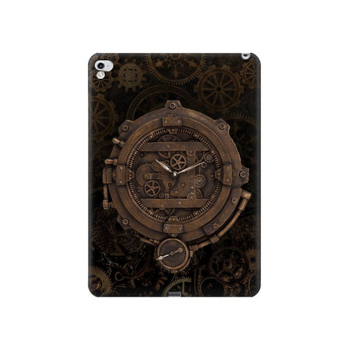 W3902 Steampunk Clock Gear Tablet Hard Case For iPad Pro 12.9 (2015,2017)