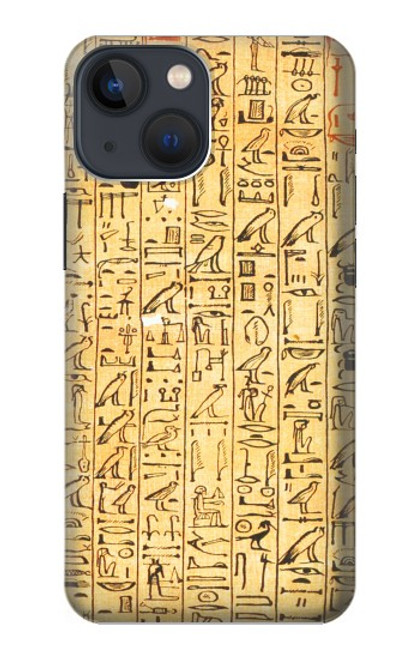 W1625 Egyptian Coffin Texts Hard Case and Leather Flip Case For iPhone 14