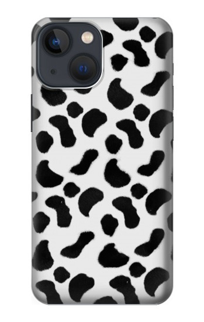 W2728 Dalmatians Texture Hard Case and Leather Flip Case For iPhone 14