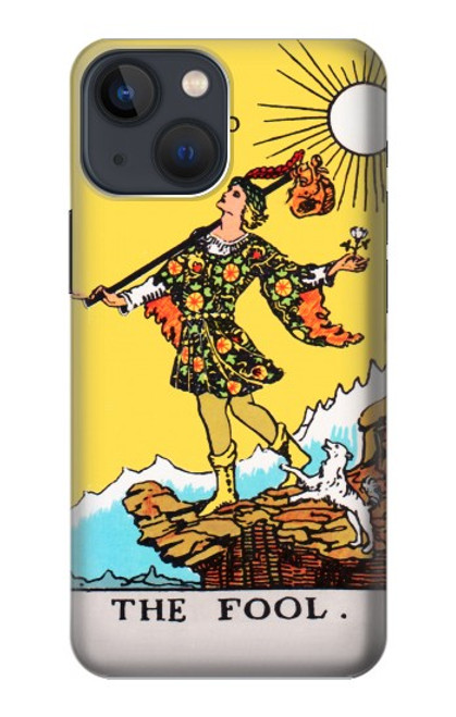 W2810 Tarot Card The Fool Hard Case and Leather Flip Case For iPhone 14