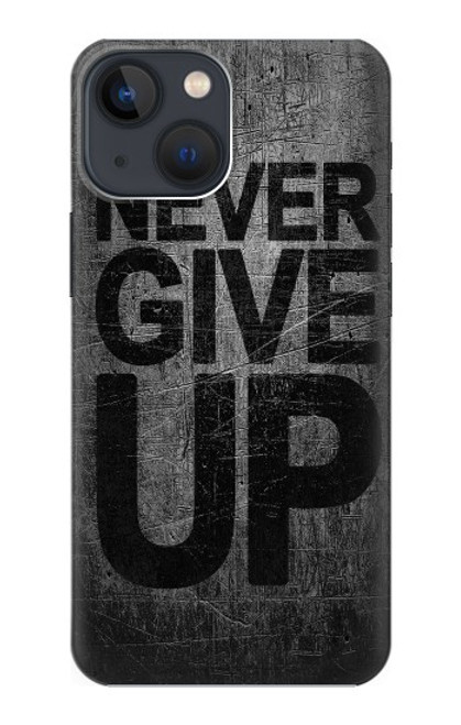 W3367 Never Give Up Hard Case and Leather Flip Case For iPhone 14