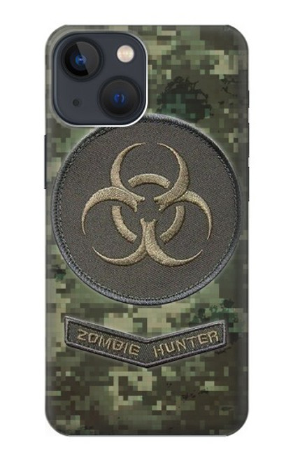 W3468 Biohazard Zombie Hunter Graphic Hard Case and Leather Flip Case For iPhone 14