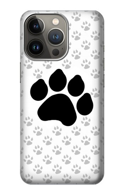 W2355 Paw Foot Print Hard Case and Leather Flip Case For iPhone 14 Pro