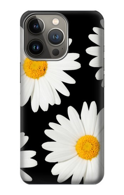 W2477 Daisy flower Hard Case and Leather Flip Case For iPhone 14 Pro