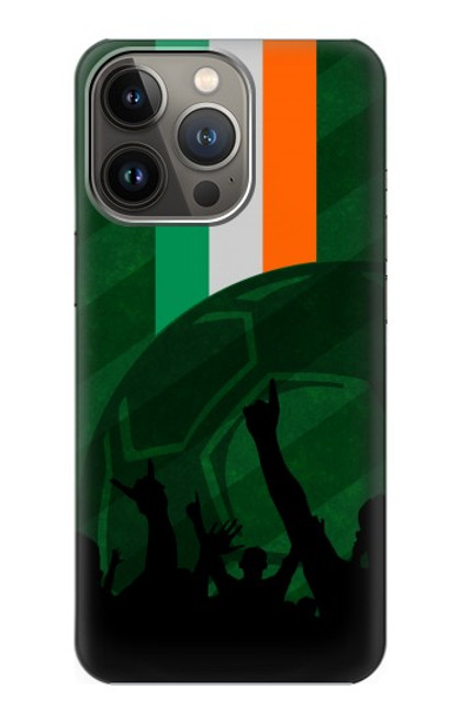 W3002 Ireland Football Soccer Hard Case and Leather Flip Case For iPhone 14 Pro