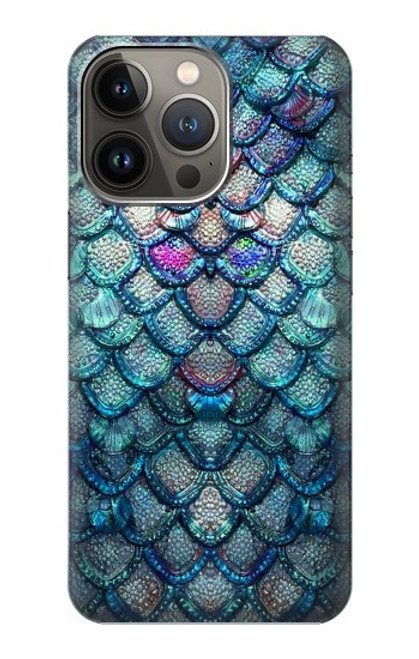 W3809 Mermaid Fish Scale Hard Case and Leather Flip Case For iPhone 14 Pro