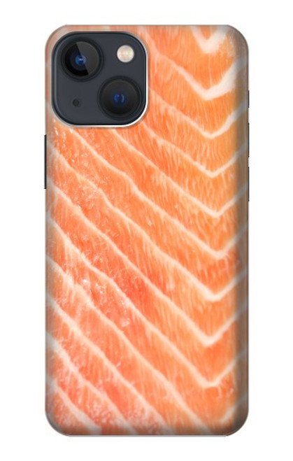 W2700 Salmon Fish Graphic Hard Case and Leather Flip Case For iPhone 14 Plus