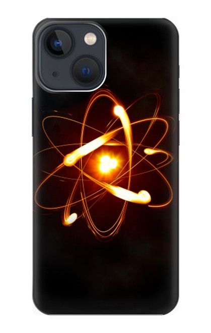 W3547 Quantum Atom Hard Case and Leather Flip Case For iPhone 14 Plus