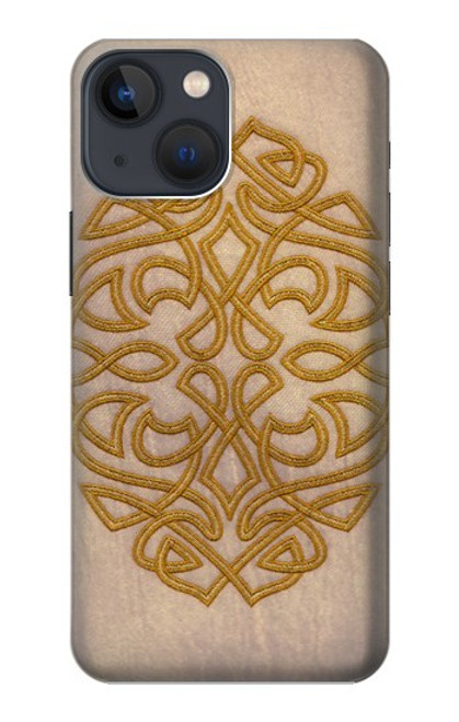 W3796 Celtic Knot Hard Case and Leather Flip Case For iPhone 14 Plus