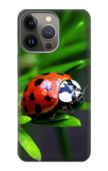 W0263 Ladybug Hard Case and Leather Flip Case For iPhone 14 Pro Max
