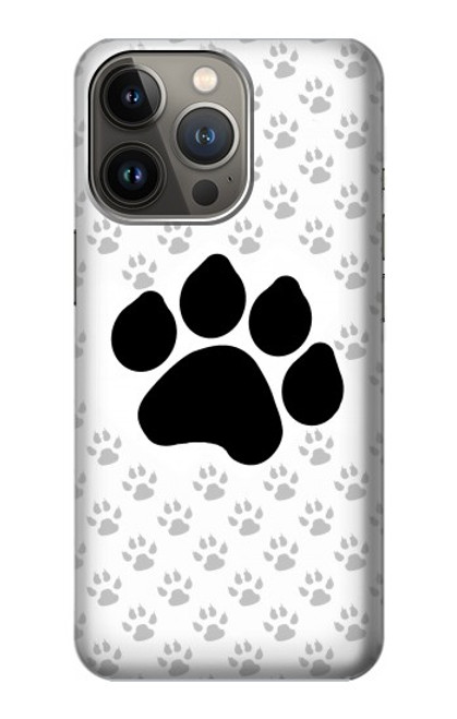 W2355 Paw Foot Print Hard Case and Leather Flip Case For iPhone 14 Pro Max