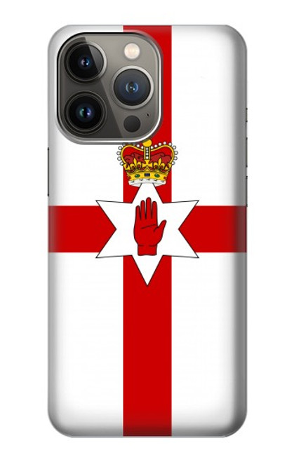 W3089 Flag of Northern Ireland Hard Case and Leather Flip Case For iPhone 14 Pro Max