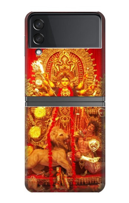 W1030 Hindu God Durga Puja Hard Case For Samsung Galaxy Z Flip 4