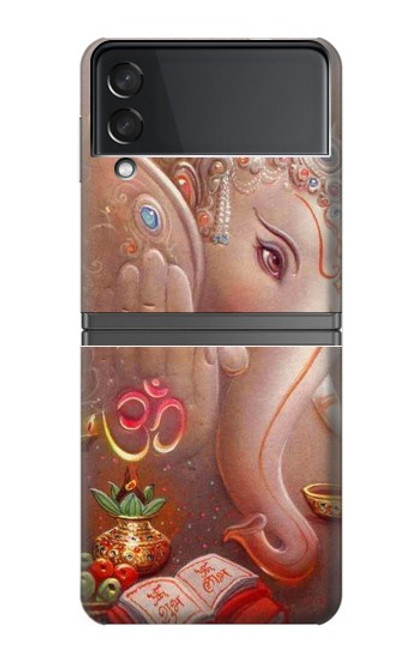 W2678 Hindu God Ganesha Lord of Success Hard Case For Samsung Galaxy Z Flip 4