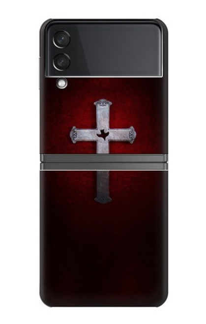 W3160 Christian Cross Hard Case For Samsung Galaxy Z Flip 4