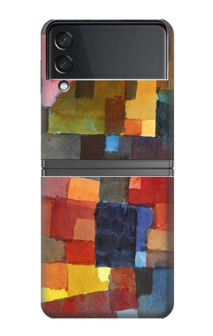 W3341 Paul Klee Raumarchitekturen Hard Case For Samsung Galaxy Z Flip 4