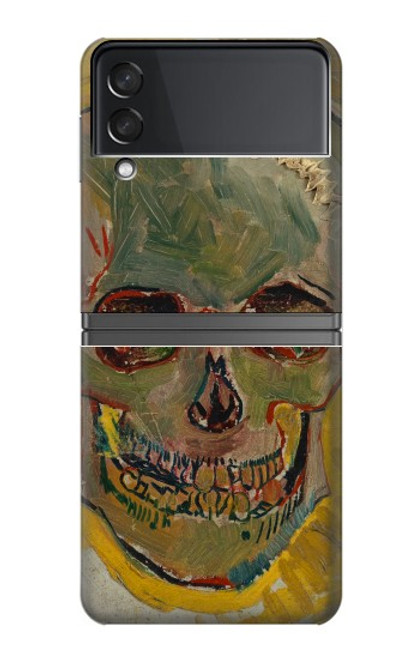 W3359 Vincent Van Gogh Skull Hard Case For Samsung Galaxy Z Flip 4