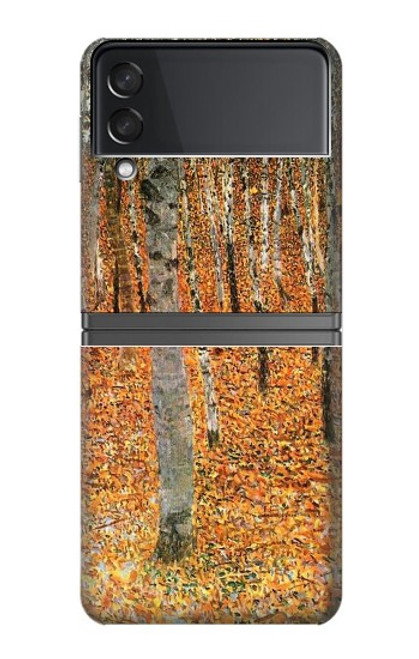 W3380 Gustav Klimt Birch Forest Hard Case For Samsung Galaxy Z Flip 4