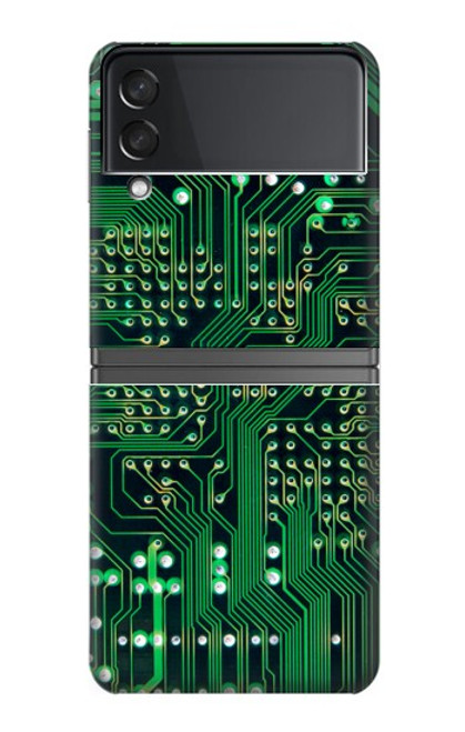 W3392 Electronics Board Circuit Graphic Hard Case For Samsung Galaxy Z Flip 4