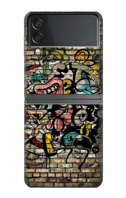 W3394 Graffiti Wall Hard Case For Samsung Galaxy Z Flip 4