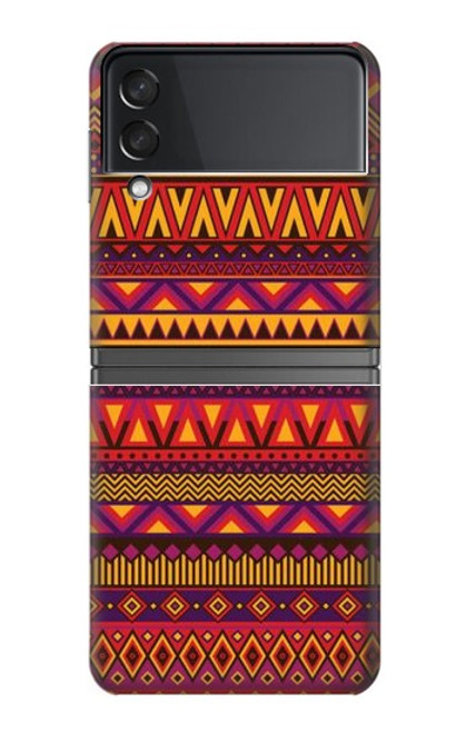 W3404 Aztecs Pattern Hard Case For Samsung Galaxy Z Flip 4