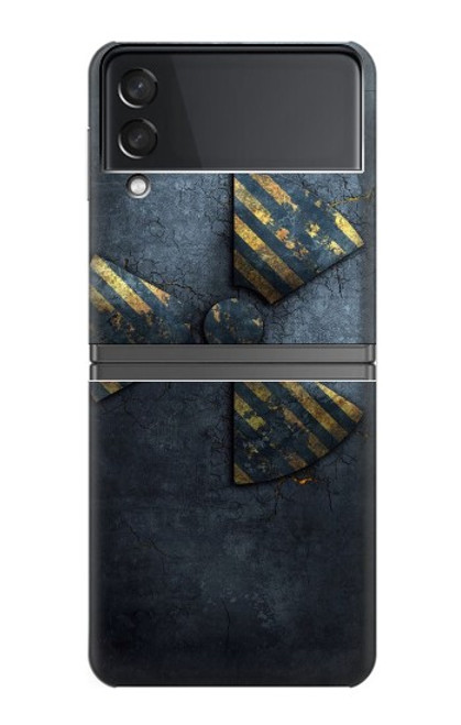 W3438 Danger Radioactive Hard Case For Samsung Galaxy Z Flip 4