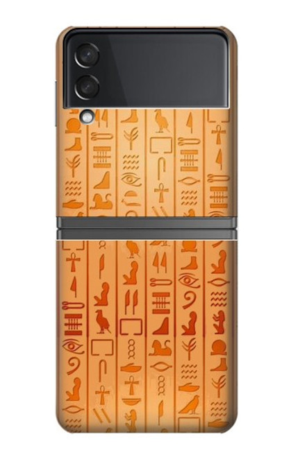 W3440 Egyptian Hieroglyphs Hard Case For Samsung Galaxy Z Flip 4