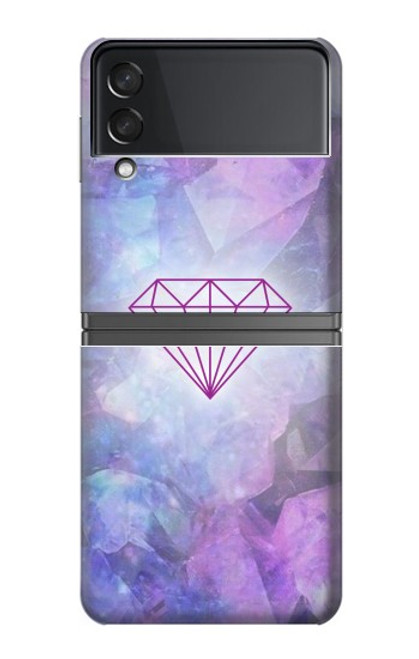 W3455 Diamond Hard Case For Samsung Galaxy Z Flip 4