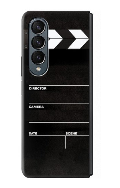 W2479 Director Clapboard Hard Case For Samsung Galaxy Z Fold 4